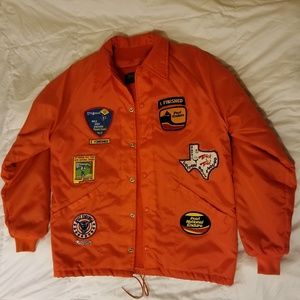 Vintage 70s Orange Swingster Jacket - Size XL